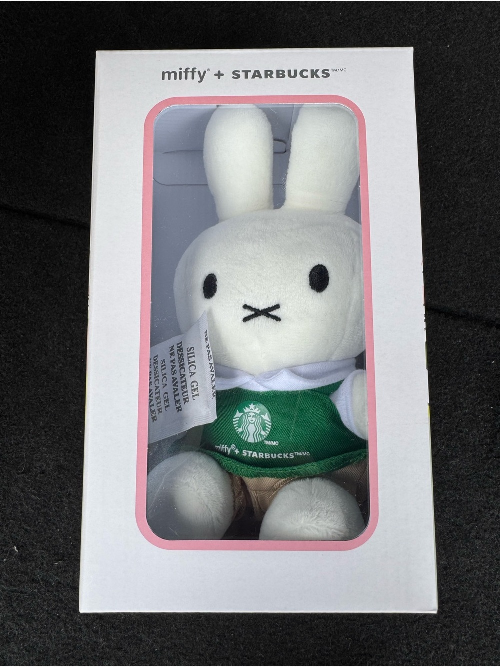 Miffy x Starbucks Plush Bunny - White with Green Apron